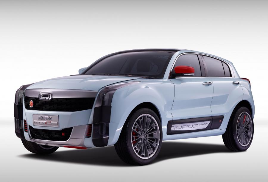  Qoros 2 SUV PHEV Concept 2015 года  (фото 1 из 9)